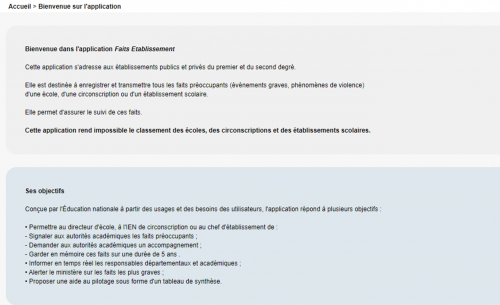 Faits établissement 2 Faits établissement 2